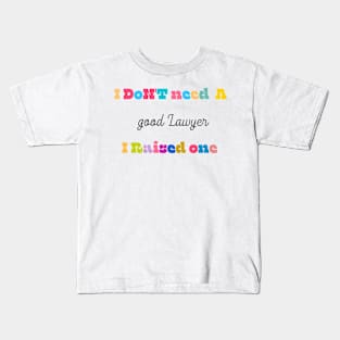 Lawer Profession Kids T-Shirt